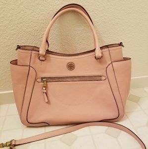 Preowned Tory Burch Frances Rose pink.